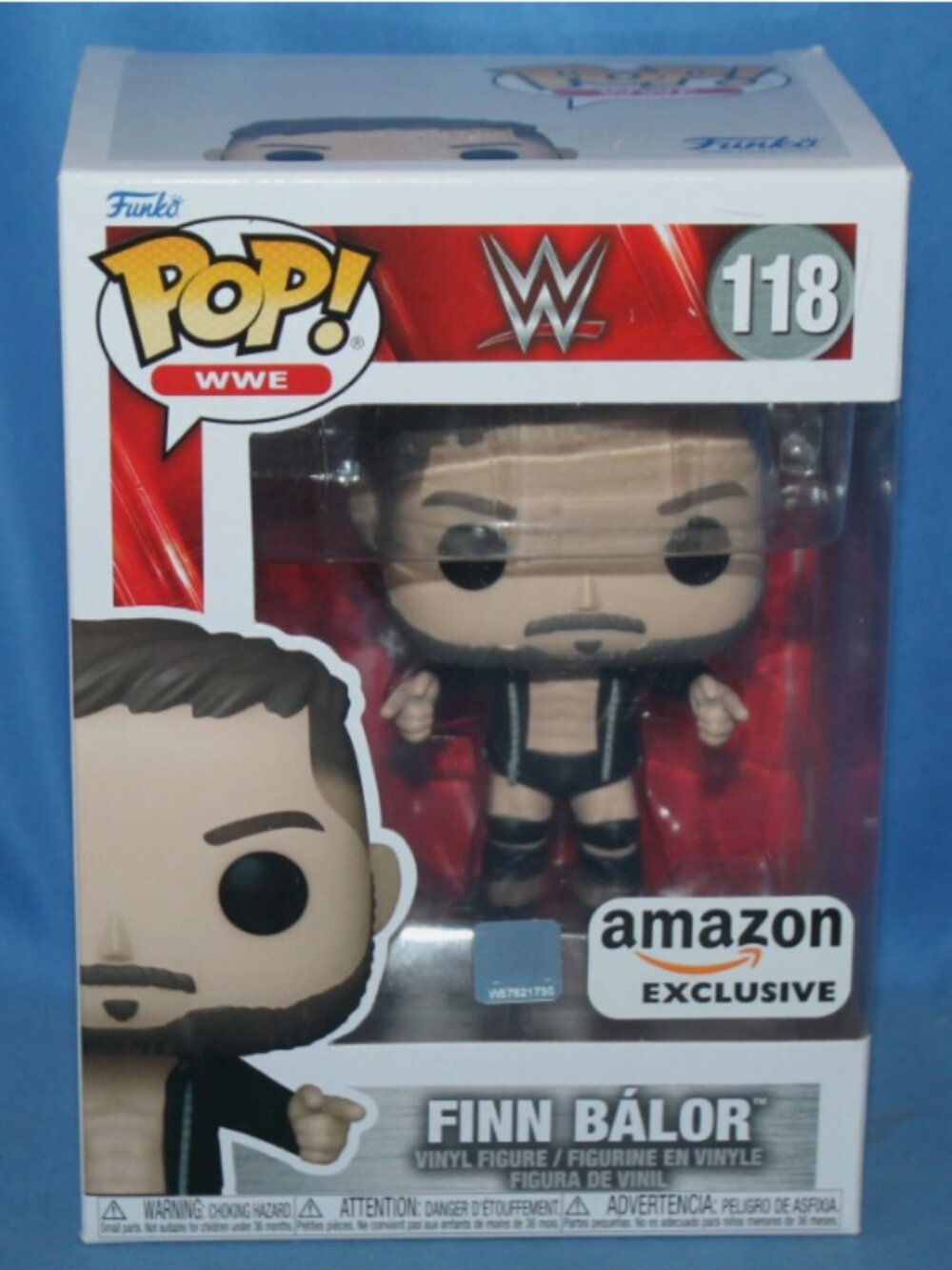 Funko Pop Finn Balor Balor Club WWE 118 Amazon Exclusive NIB